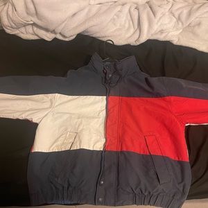 Reversible Tommy Hilfiger rain coat, size L